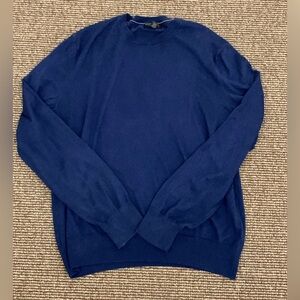 Men's XL Banana Republic Cashmere Silk Cotton Luxury Blend Crew Neck Sweater